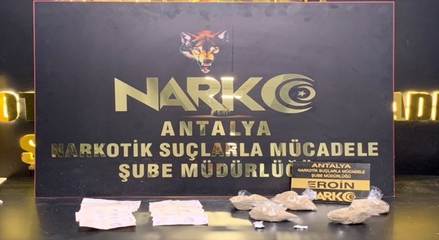 Antalya’da uyuşturucu ticareti yaptığı öne sürülen zanlı tutuklandı