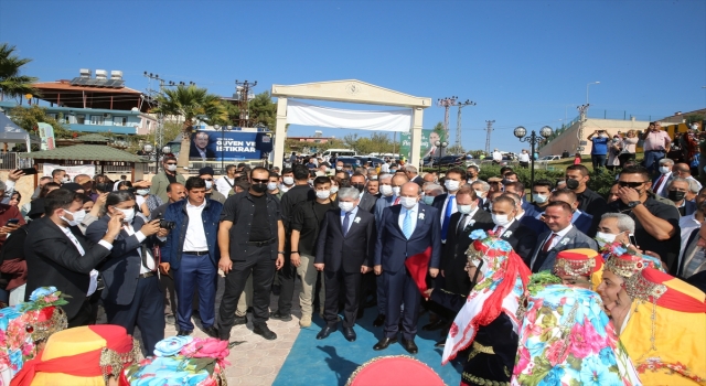 KKTC Cumhurbaşkanı Tatar, Hatay’da zeytin ve zeytinyağı festivaline katıldı: