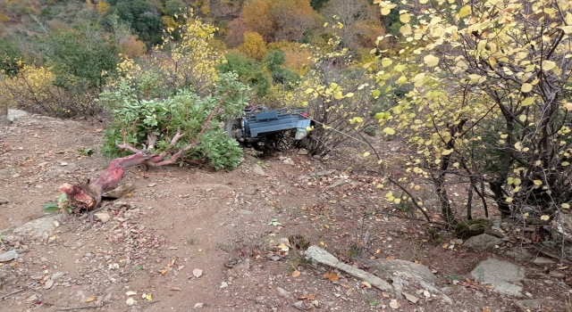 Kahramanmaraş’ta sepetli motosikletin devrilmesi sonucu bir kişi öldü, iki kişi yaralandı