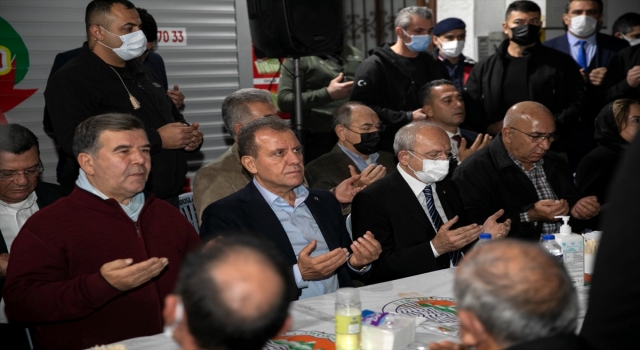 Kılıçdaroğlu, şehit Mutlu’nun kayınpederine taziye ziyaretinde bulundu