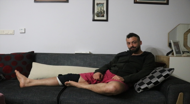 Hatay’da sahipsiz köpek saldırısında motosikletten düşen genç yaşadıklarını anlattı