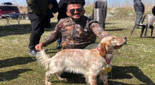 4. Fermalı av köpekleri yarışması Serik’te yapıldı