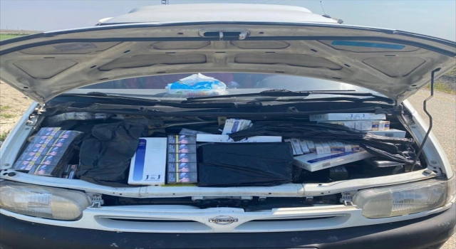 Hatay’da 800 paket gümrük kaçağı sigara ele geçirildi