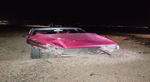 Hatay’da otomobilin şarampole devrilmesi sonucu 2 kişi yaralandı