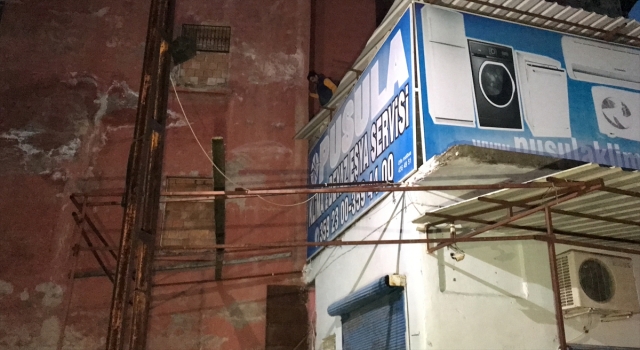 Adana’da darbedilince dama kaçan hırsızlık şüphelisi gözaltına alındı