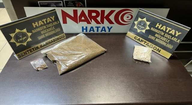 Hatay’da uyuşturucu operasyonunda 4 şüpheli yakalandı