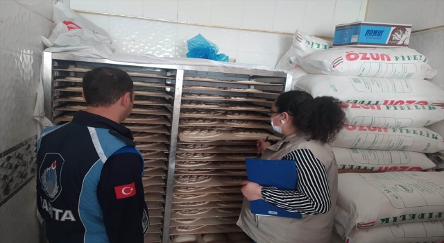 İslahiye’de ekmek fırınlarında denetim yapıldı