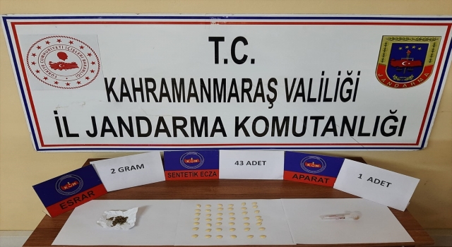 Kahramanmaraş’ta uyuşturucu operasyonlarında 3 şüpheli yakalandı