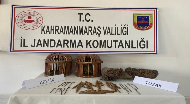 Kahramanmaraş’ta kaçak keklik avcısına 6 bin 500 lira ceza