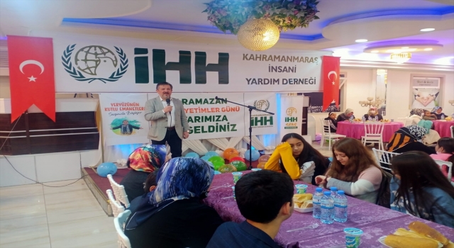 Kahramanmaraş’ta ”Dünya Yetimler Günü” dolayısıyla iftar verildi