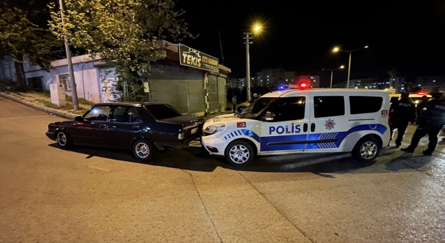Kahramanmaraş’ta polisin ”dur” ihtarına uymayan ehliyetsiz sürücü yakalandı
