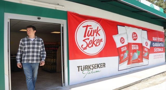Türkşeker altıncı fabrika satış noktasını Burdur’da açtı