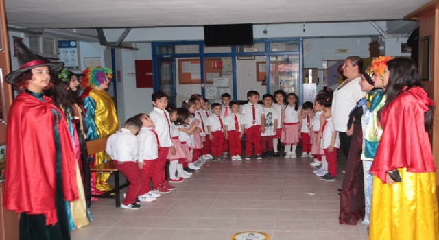 Serik’te ana sınıfı öğrencilerinin 23 Nisan coşkusu