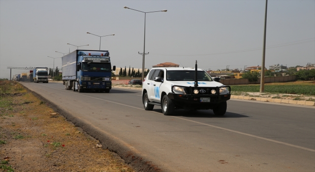 BM’den İdlib’e 73 tır insani yardım