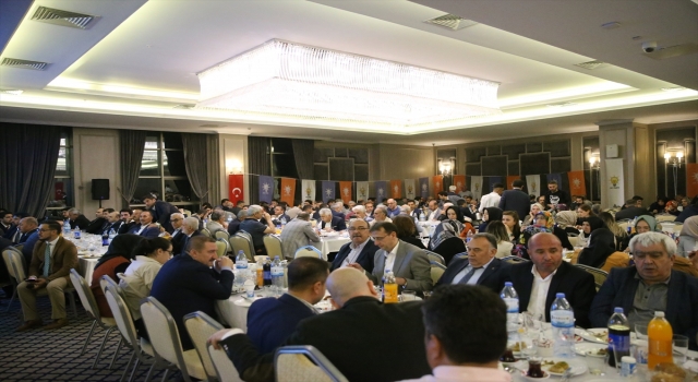 Tarım ve Orman Bakanı Kirişci, Kahramanmaraş’ta iftar yaptı: