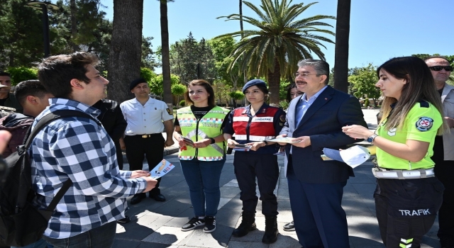 Adana ve çevre illerde ”Yayalar için 5 adımda güvenli trafik” uygulaması yapıldı