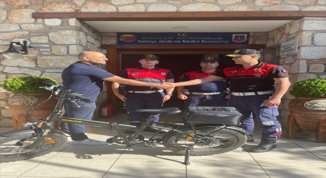 Manavgat’ta elektrikli bisiklet çaldığı iddia edilen şüpheli gözaltına alındı