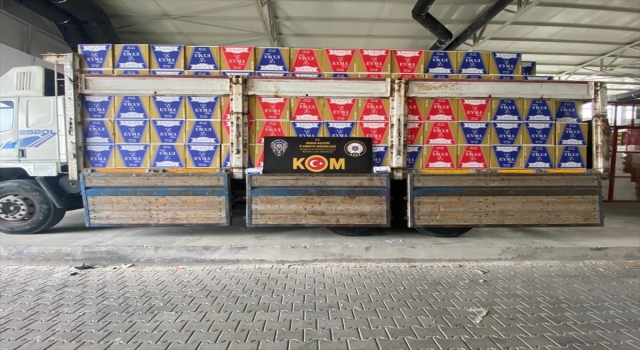 Adana’da 9 milyon 453 bin makaron ele geçirildi