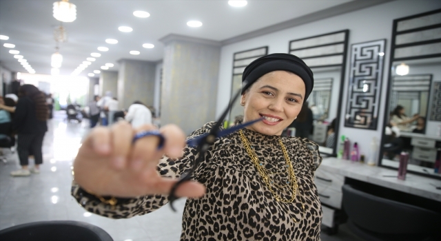 Devlet desteğiyle güzellik merkezi kuran kadın girişimci 15 kişiyi istihdam ediyor