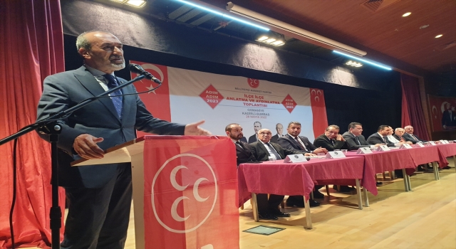MHP Genel Başkan Yardımcısı Yıldırım, ”Adım Adım 2023” toplantısında konuştu: