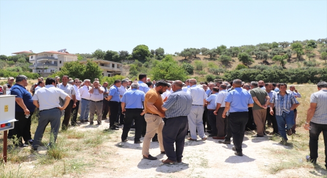 Altınözü’nde yapılacak atık su arıtma tesisine vatandaşlar tepki gösterdi
