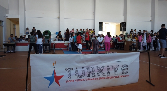 Tufanbeyli’de öğrencilere sportif yetenek taraması yapıldı