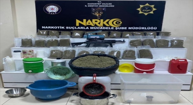 Gaziantep’te uyuşturucu operasyonunda yakalanan 13 kişi tutuklandı