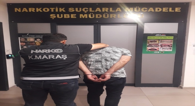 Kahramanmaraş’ta uyuşturucu operasyonunda yakalanan 2 zanlı tutuklandı