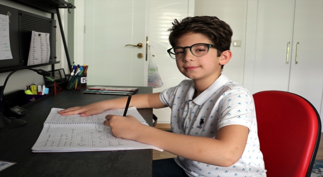 3. sınıf öğrencisi İlker, uluslararası matematik yarışmasında birinci oldu