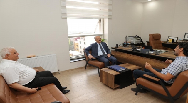 Dulkadiroğlu Belediye Başkanı Okay’dan AA’ya ziyaret