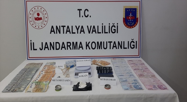 Antalya’da uyuşturucu operasyonunda gözaltına alınan zanlı tutuklandı