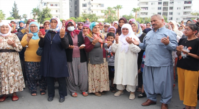 Erdemli’de ilk hac kafilesi dualarla uğurlandı