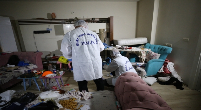 Mersin’de evlerinde uyuşturucu ürettikleri iddia edilen çifte gözaltı
