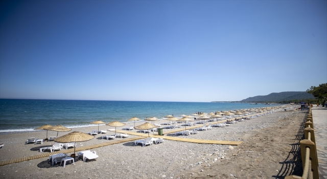 Antalya’da Kültür ve Turizm Bakanlığının 2 ücretsiz halk plajı açıldı