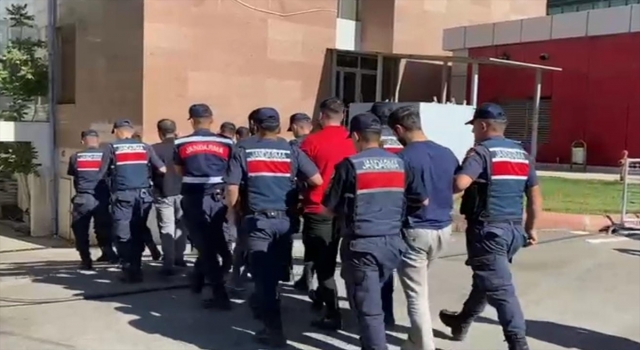 Gaziantep’te suç örgütü operasyonunda gözaltına alınan 6 zanlı tutuklandı
