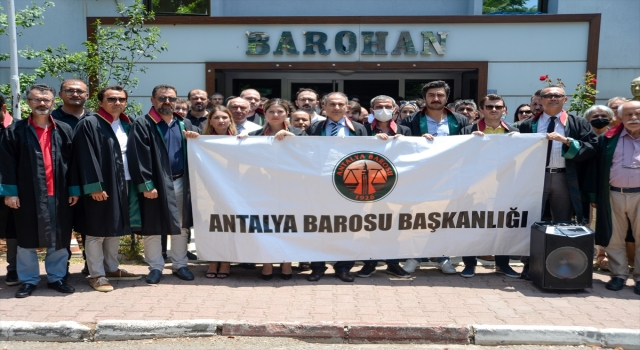 Avukat Servet Bakırtaş’ın öldürülmesi Antalya, Burdur ve Isparta’da protesto edildi