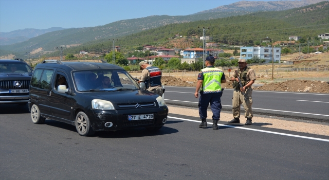 İslahiye’de jandarmadan trafik denetimi