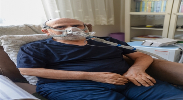 ALS hastası profesör yüksek moralle hayata tutunuyor