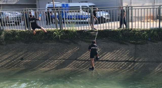 Adana’da sulama kanalında erkek cesedi bulundu