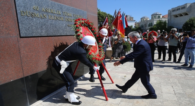 Hatay’ın ana vatana katılışının 83’üncü yıl dönümü kutlandı