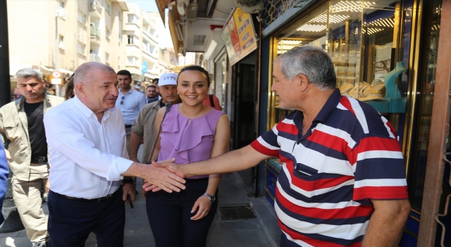 Zafer Partisi Genel Başkanı Özdağ Nizip’te vatandaşlarla görüştü