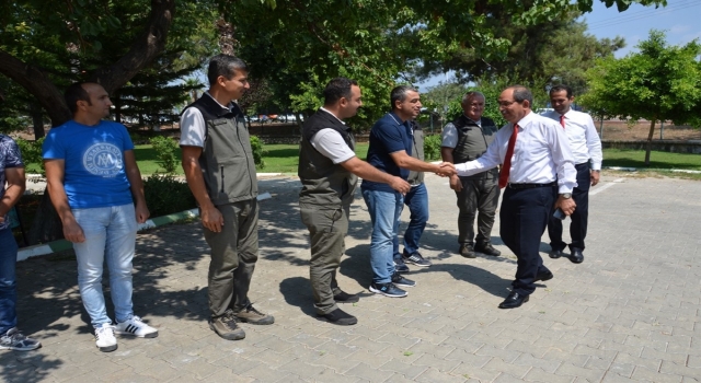 Mersin Orman Bölge Müdürü Yalçın’dan, Silifke Orman İşletme Müdürlüğüne ziyaret