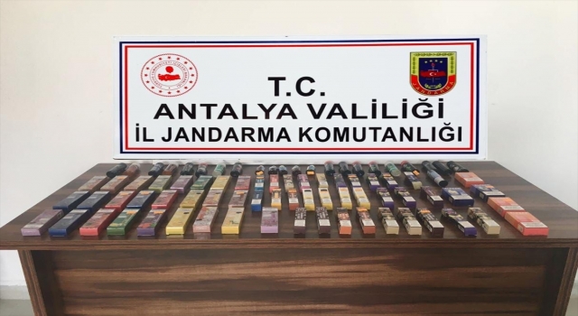 Antalya’da kaçakçılık operasyonunda 1 şüpheli yakalandı