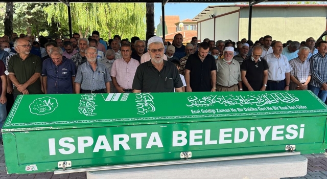 Isparta’da Yazılı Kanyon’da hayatını kaybeden müdür yardımcısı toprağa verildi