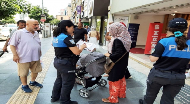 Mersin’de polis ekipleri, Kadın Destek Uygulaması’nı anlattı