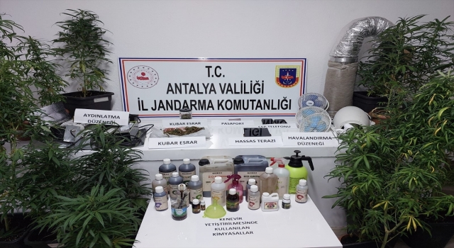 Antalya’da uyuşturucu operasyonunda bir kişi yakalandı