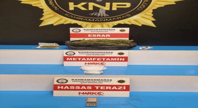Kahramanmaraş’ta uyuşturucu operasyonunda 8 şüpheli tutuklandı