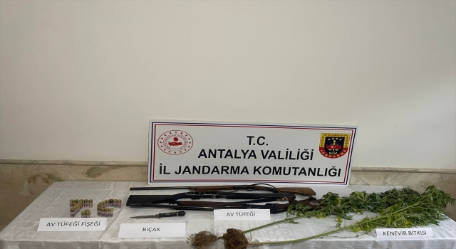 Finike’de uyuşturucu operasyonunda 1 kişi yakalandı