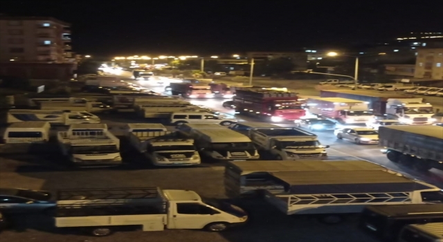 TAG Otoyolu’nda tüneldeki fanın yola düşmesi sonucu AdanaGaziantep yönünde ulaşım durdu