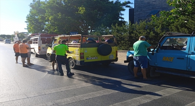 Alanya’da safari araçları denetlendi